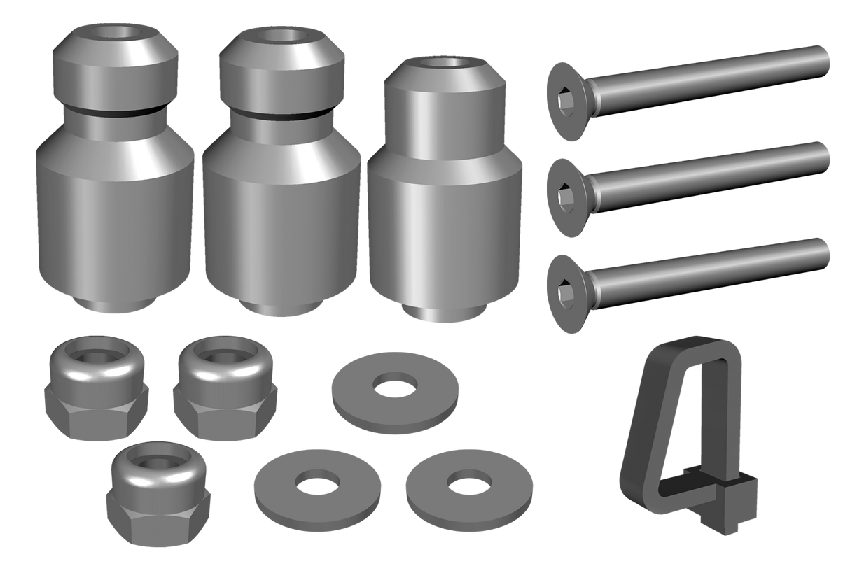 UltiMaker Build Plate Mounting Pack (S6, S7, S8, F4)