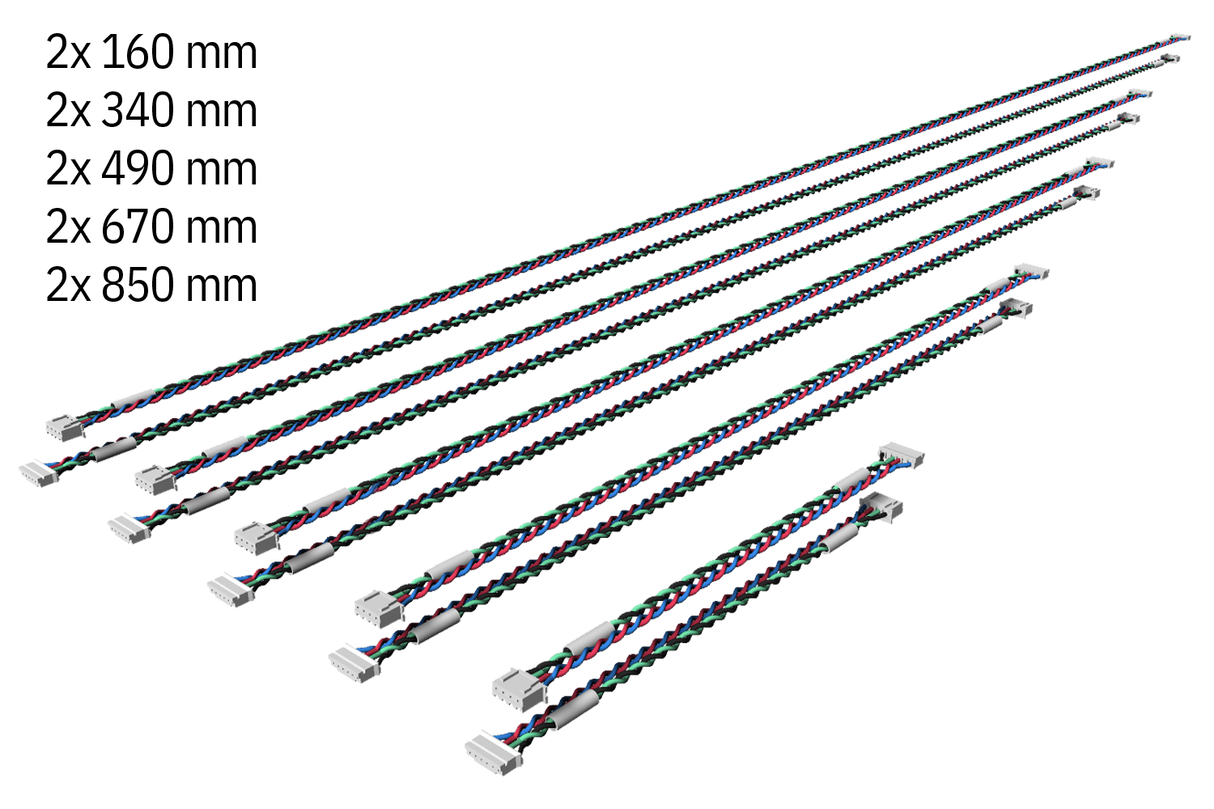UltiMaker Motor Cable Pack (2+C, S Series)