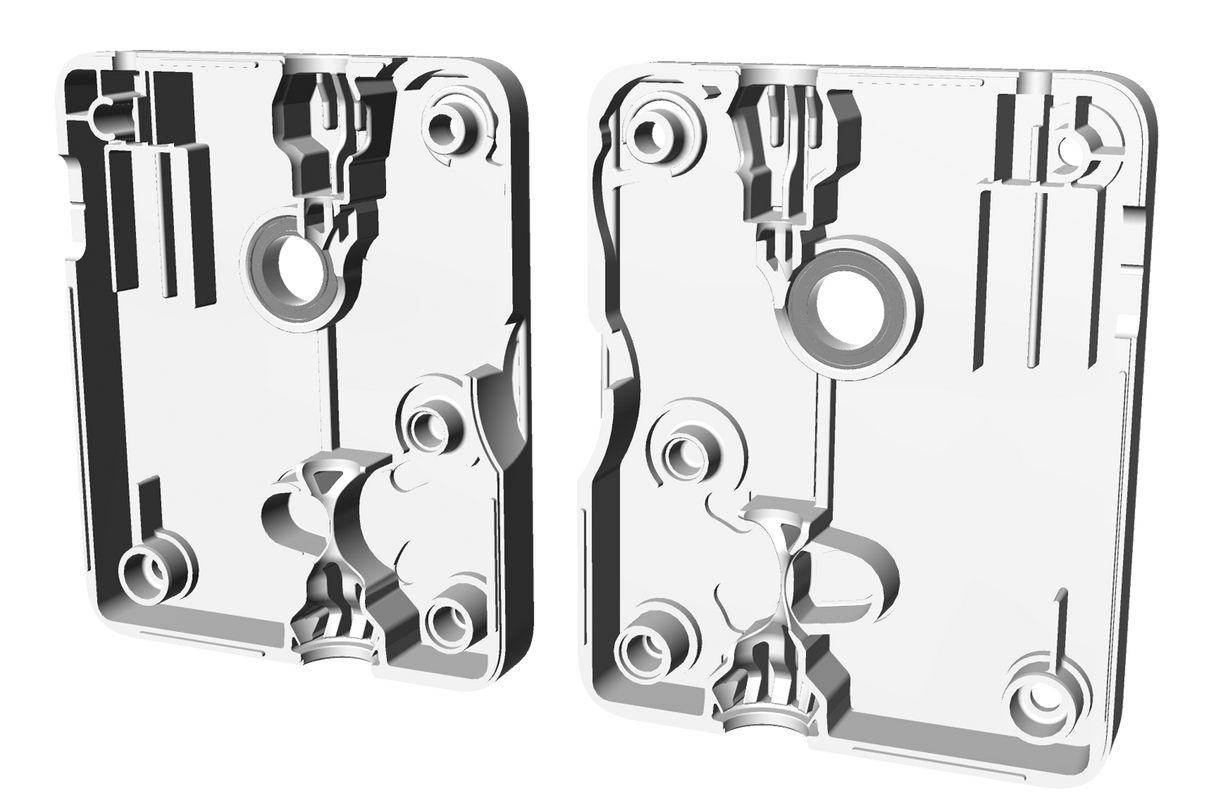 UltiMaker Feeder Housing Front - Double (S3, S5, S7)