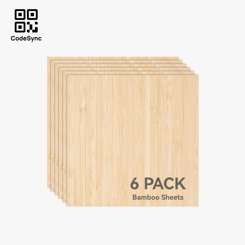 Bambu Lab 3mm Bamboo Board (6PCS) (B-YA005)