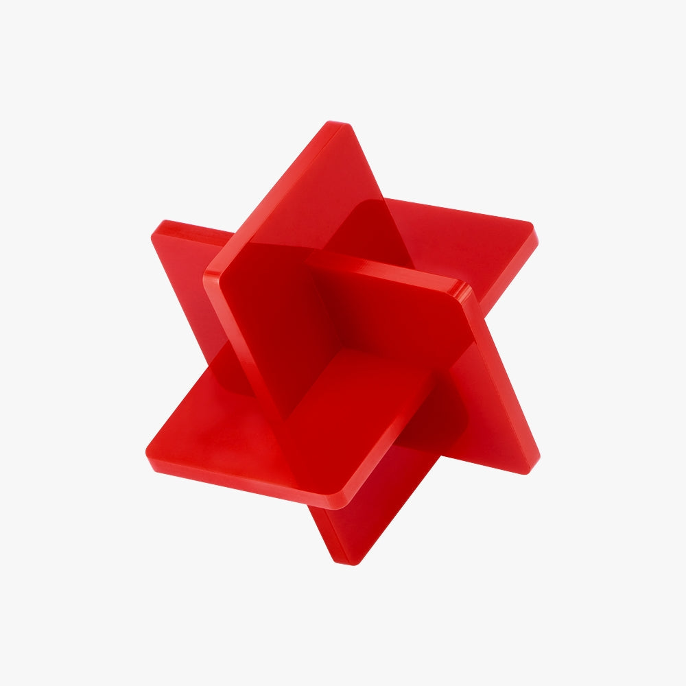 Bambu Lab 3mm Red Opaque Glossy Acrylic (3PCS) (B-YB002)