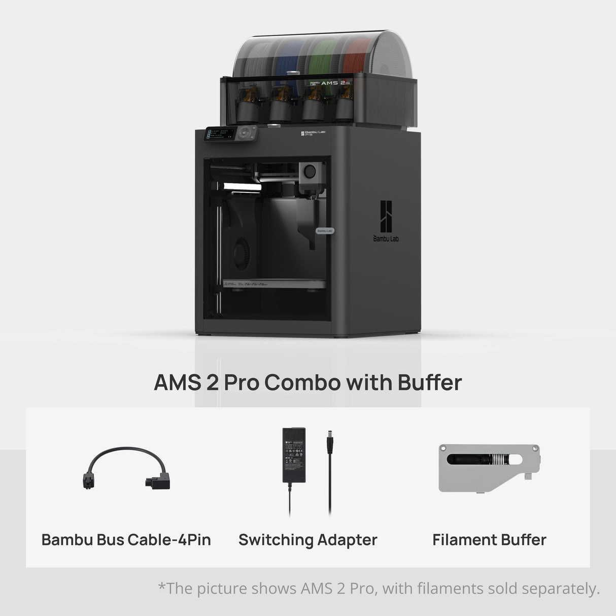 Bambu Lab P1S AMS 2 Pro Combo