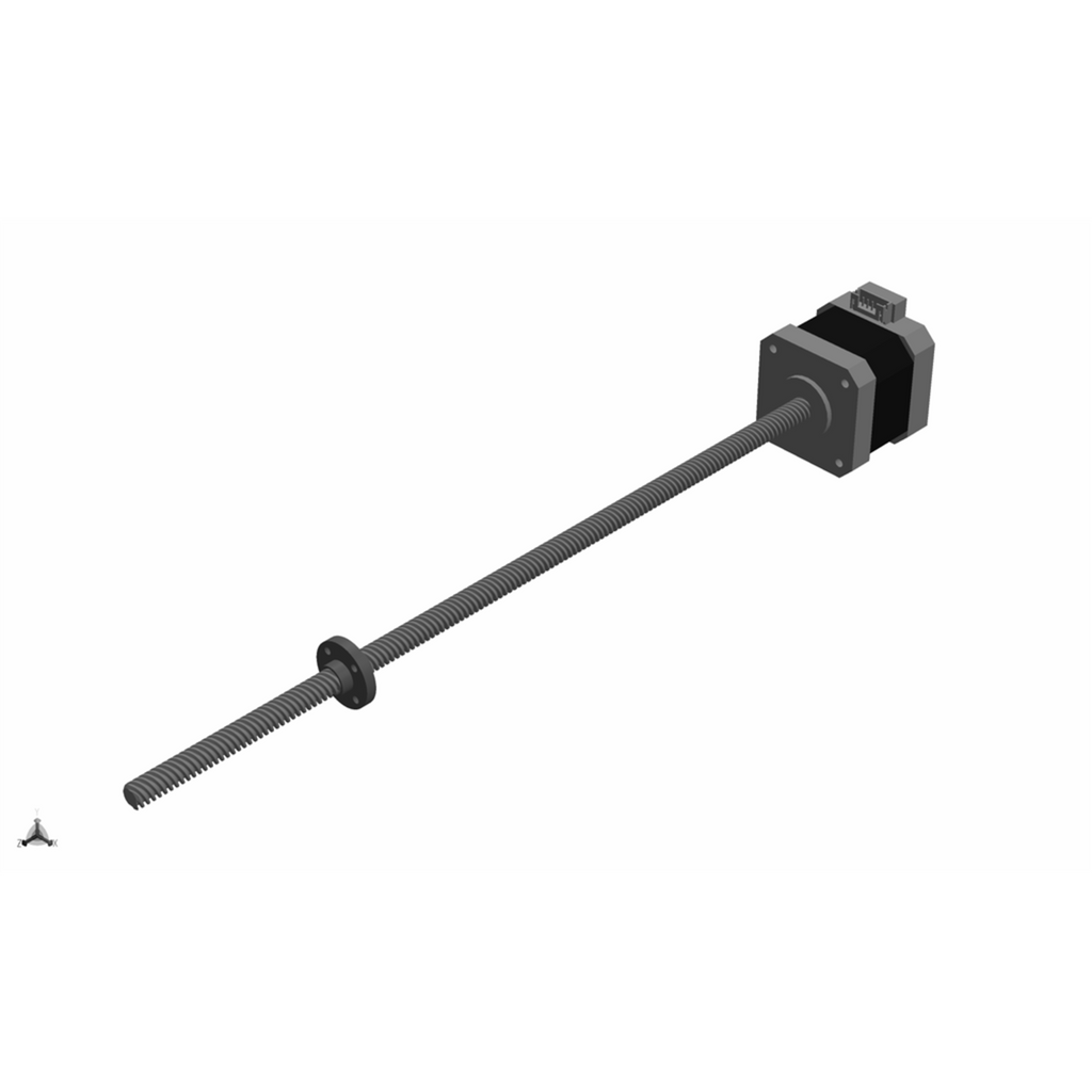 Ultimaker Z motor with nut UM2+C / S3 (UM-215582)