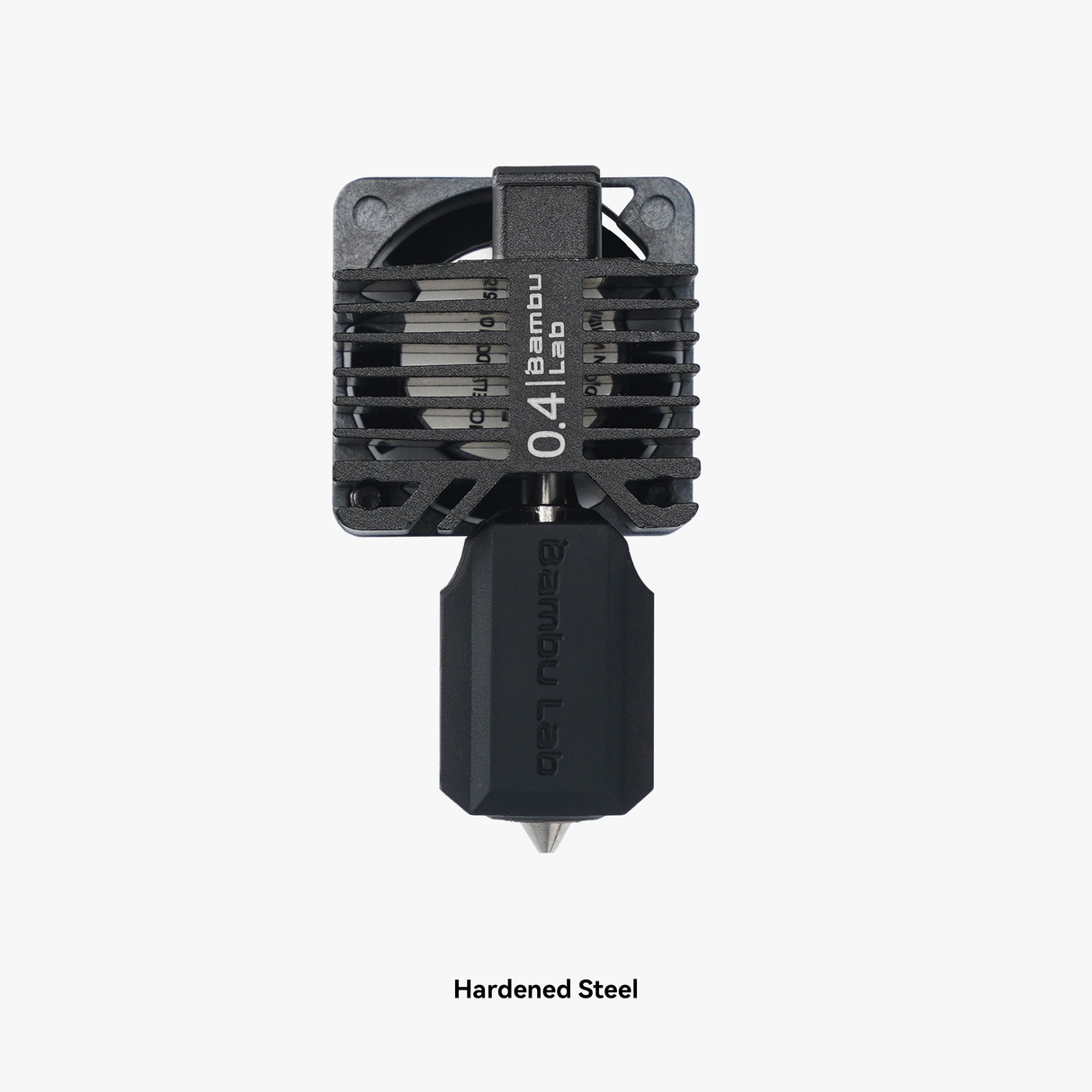 Bambu Lab  Complete Hotend Assembly with hardened steel nozzle 0.4mm X1 Series FAH001