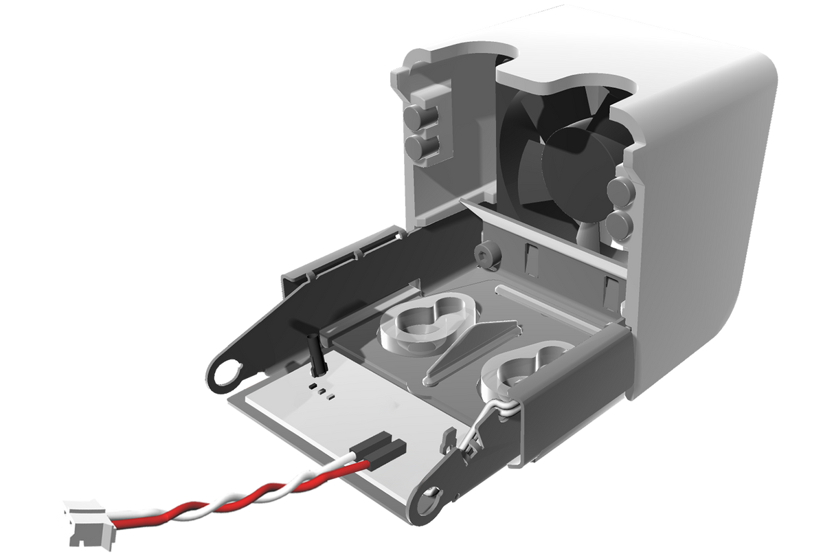 UltiMaker Front Fan Bracket - Capacitive (S3, S5)