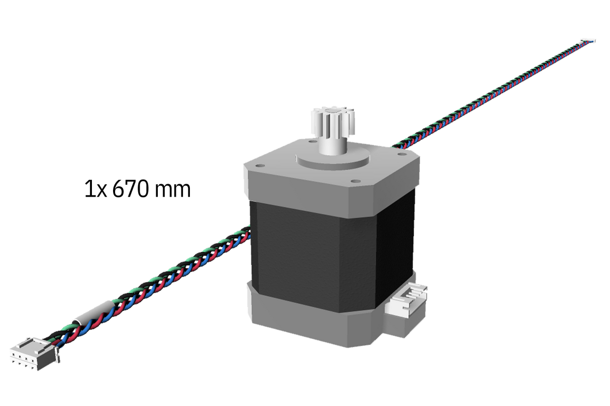 UltiMaker Feeder Motor Assembly (2+C, S Series)