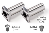 UltiMaker Z Bearing Pack - Flanged (UM2, UM3, 2+C, S3)