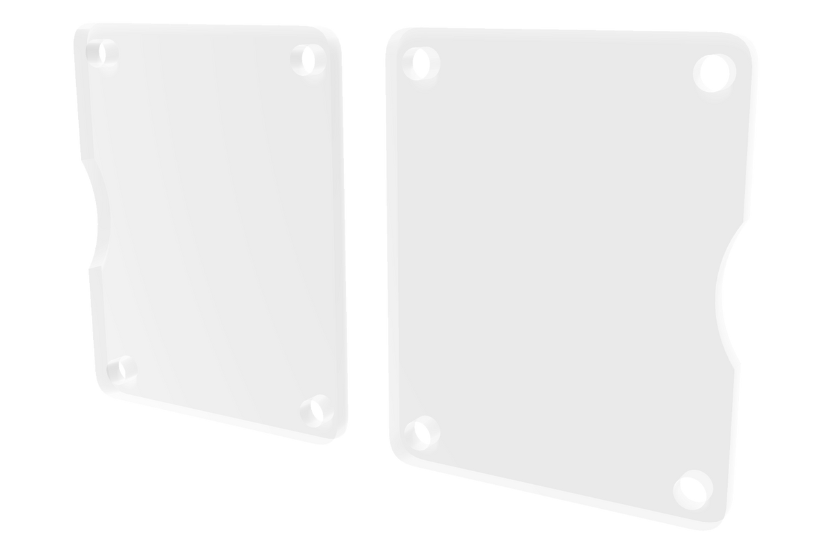 UltiMaker Transparent Feeder Cover Set (S6, S8)