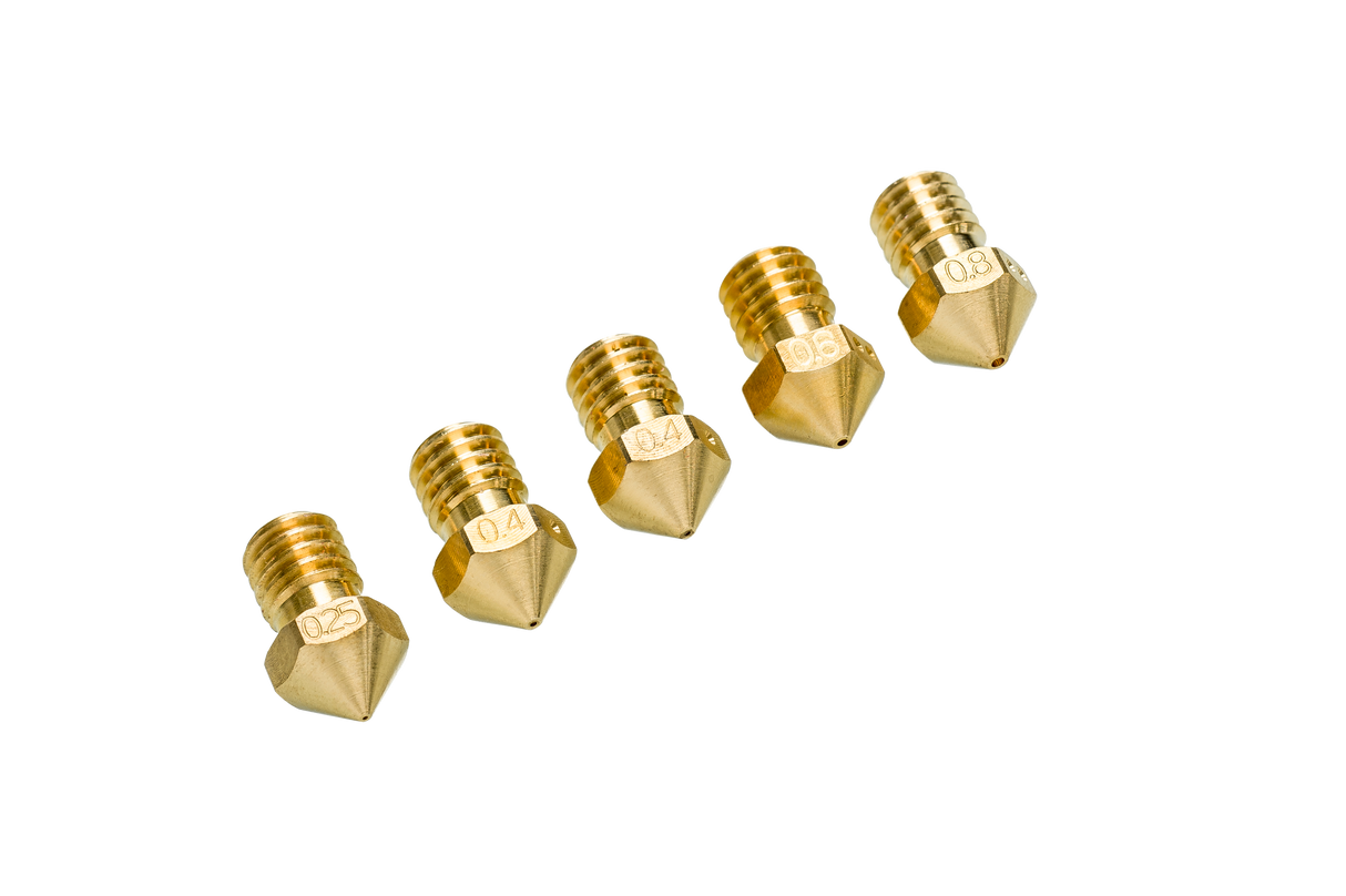 UltiMaker Nozzle Bundle Pack (0.25, 2x 0.40, 0.60, 0.80mm)