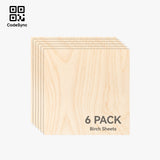 Bambu Lab 3mm Birch Plywood (6PCS) (B-YA002)