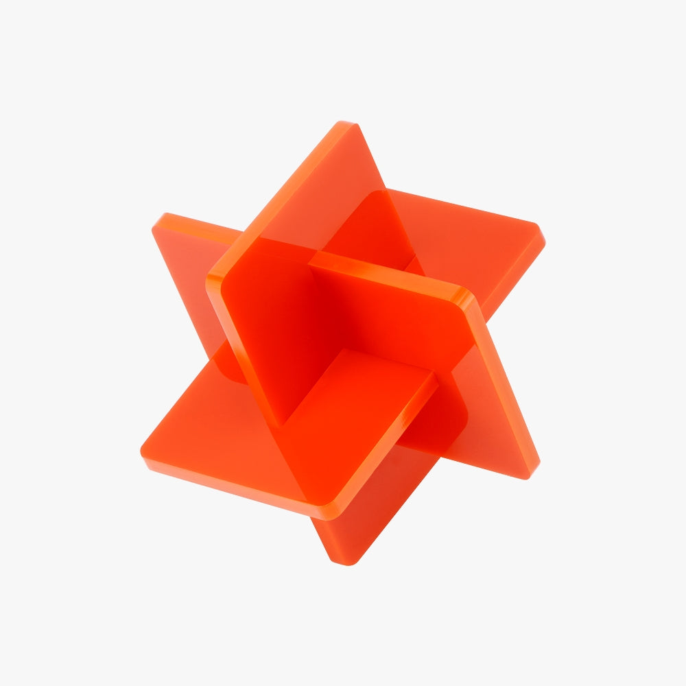 Bambu Lab 3mm Orange Opaque Glossy Acrylic (3PCS) (B-YB003)
