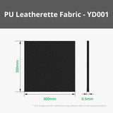 Bambu Lab Black Pebbled PU Leatherette Fabric  (B-YD001)