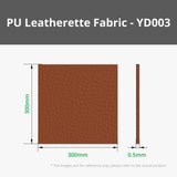 Bambu Lab Brown Pebbled PU Leatherette Fabric (B-YD003)