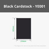 Bambu Lab A4 250g Black Cardstock (B-YE001)