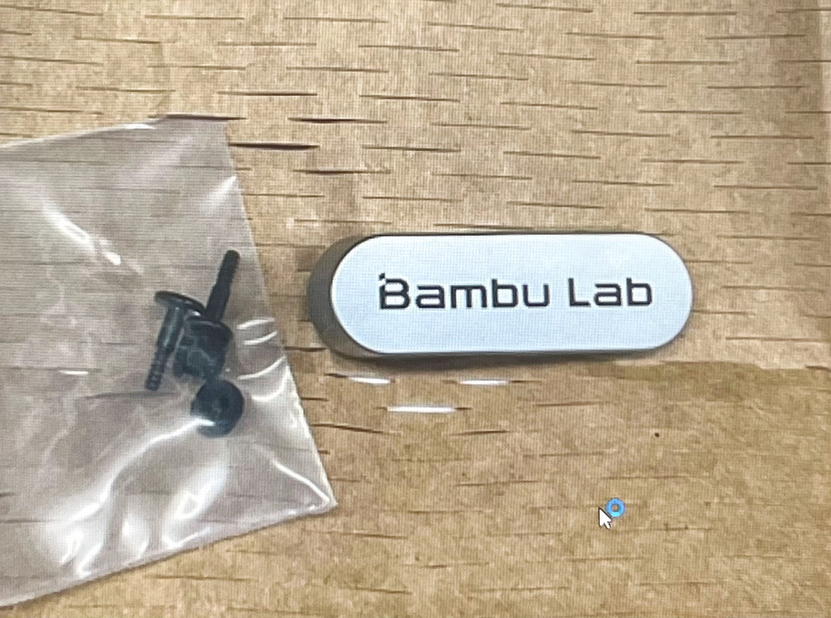 Bambu Lab Front Glass Door Handle (FAS036)