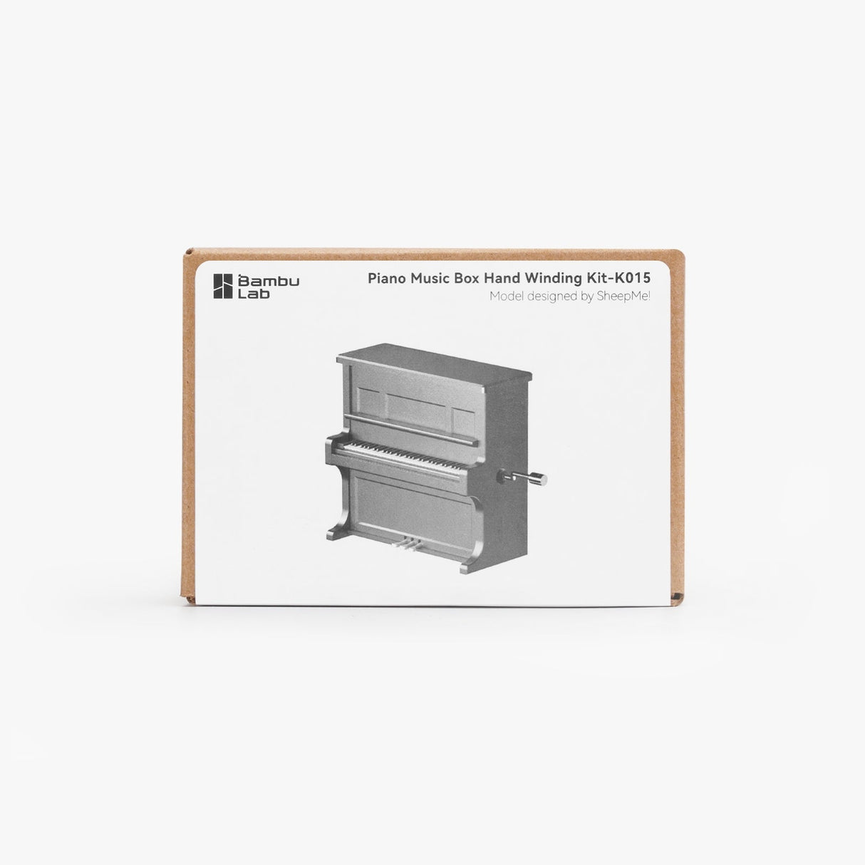 Bambu Lab Piano Music Box Hand Winding Kit (K015)