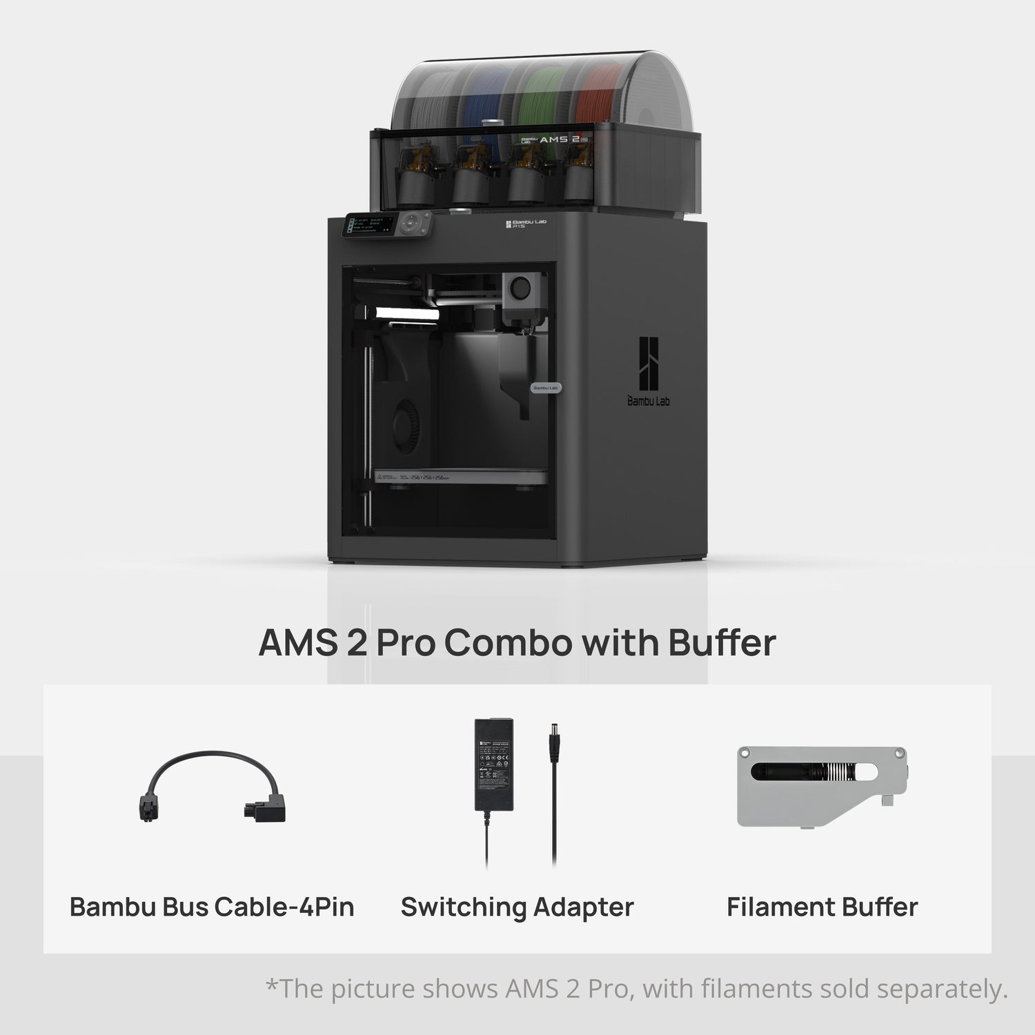 Bambu Lab P1S AMS 2 Pro Combo 